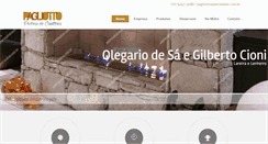 Desktop Screenshot of pedrasabao.com.br